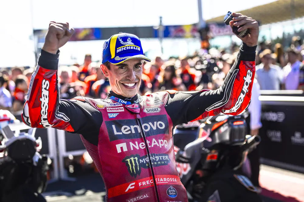 Marc Marquez wins 2026 San Marino Grand Prix at Misano, taking title lead