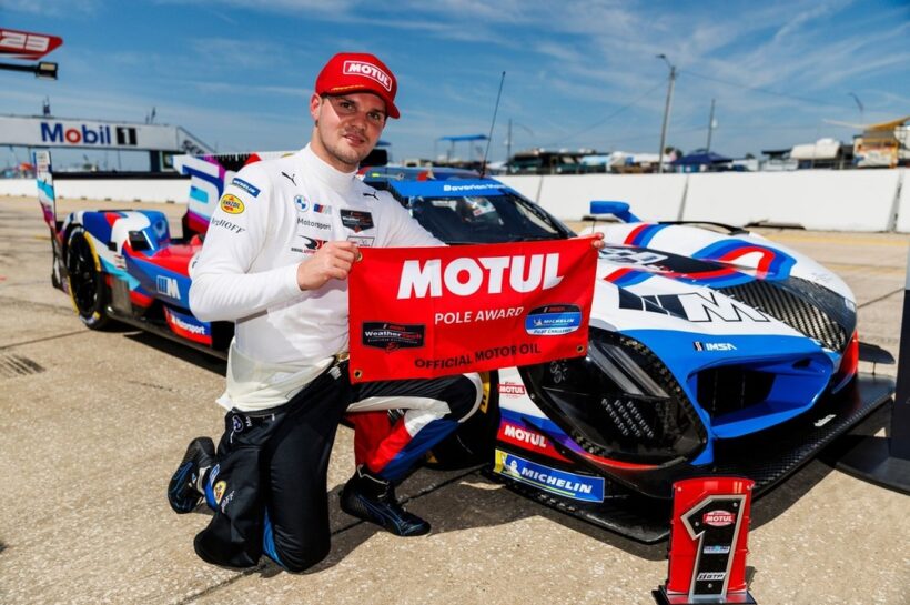 Dries Vanthoor claims Sebring 12 Hours pole position for BMW