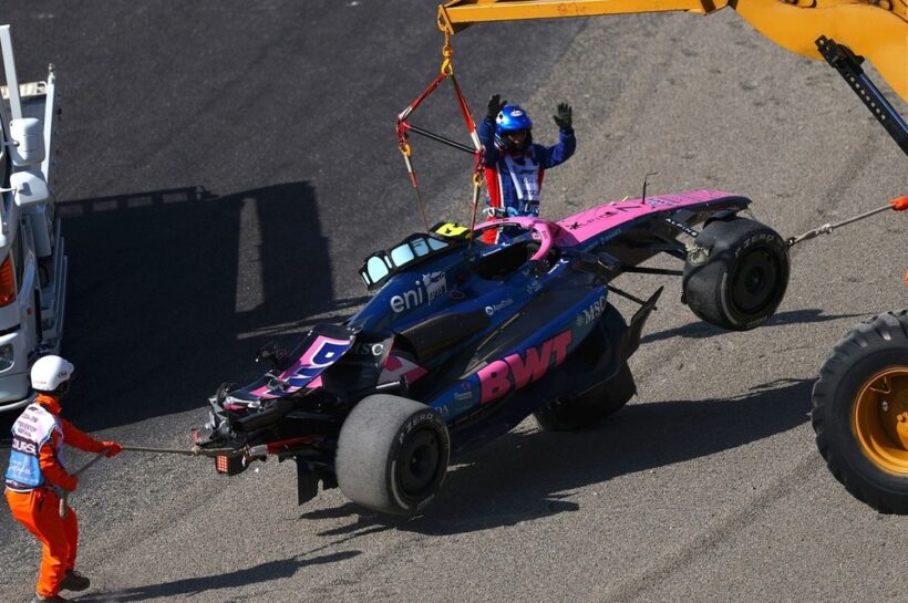 Alpine repair update after Doohan’s Suzuka crash