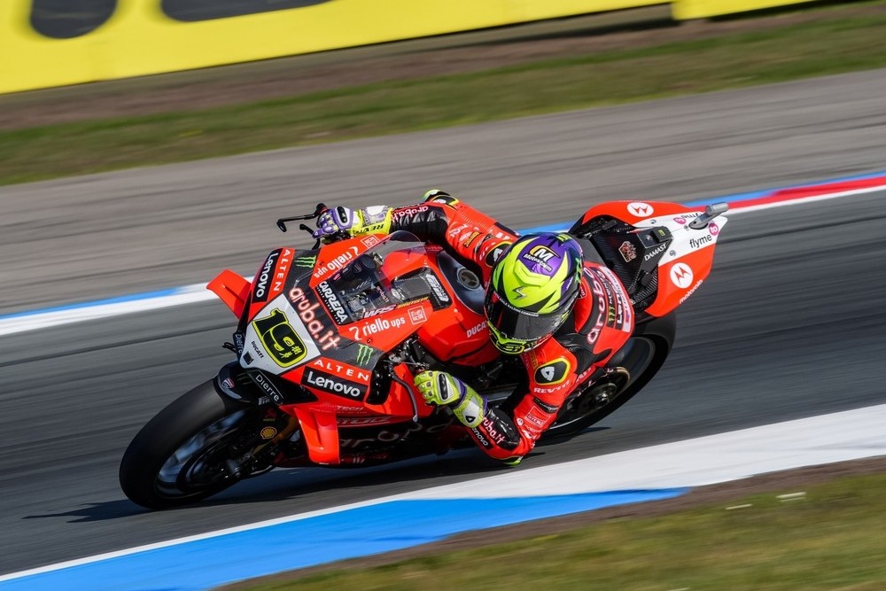 Dutch WorldSBK FP1 Alvaro Bautista Assen Circuit Toprak Razgatlioglu Nicolo Bulega