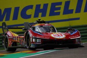 WEC Imola FP2 Antonio Giovinazzi Dries Vanthoor Ferrari and BMW