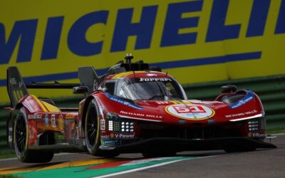 WEC Imola FP2 Antonio Giovinazzi Dries Vanthoor Ferrari and BMW