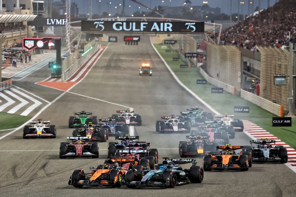 F1 2025 Bahrain Grand Prix Race Results