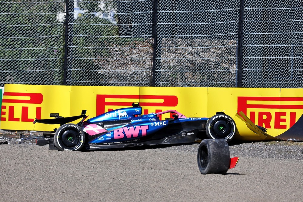 Jack Doohan's Suzuka crash Alpine Japanese Grand Prix