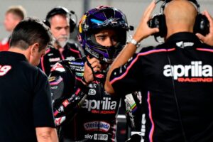 Jorge Martin hospitalized Qatar MotoGP crash