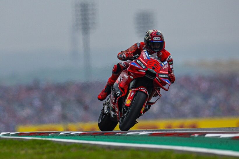 2025 MotoGP Qatar opening practice Marc Marquez