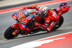 Marc Marquez Spanish MotoGP FP2 Maverick Vinales