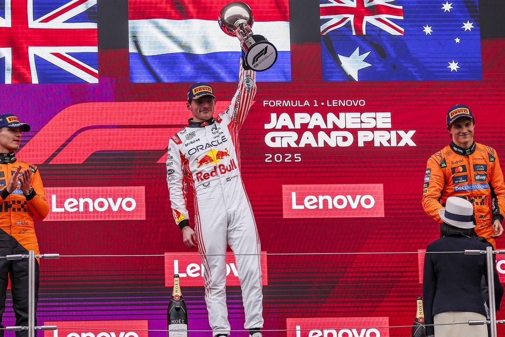 Max Verstappen F1 Japanese Grand Prix win Lando Norris Oscar Piastri