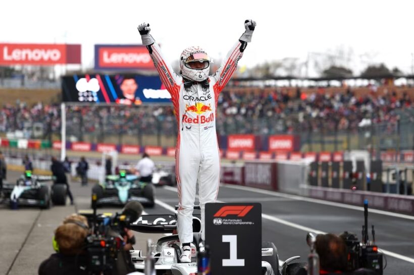 Japanese Grand Prix pole: Max Verstappen stuns McLaren duo with Suzuka record-breaker