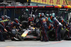 Red Bull's slow pitstops Bahrain Grand Prix Christian Horner