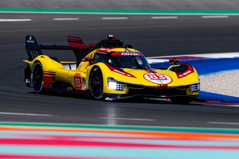 WEC Imola 2025: Robert Kubica leads Ferrari 1-2 in FP1 WEC Imola 2025 Robert Kubica Ferrari 1-2 Augusto Farfus Team WRT FP1