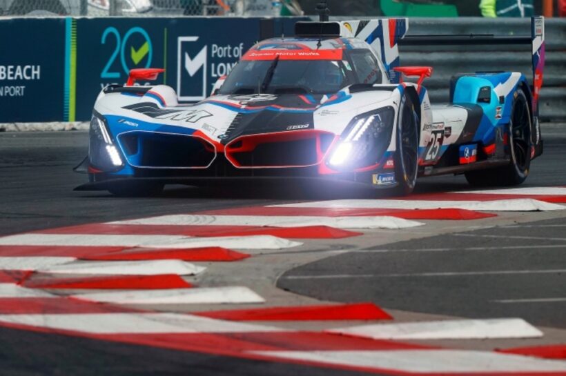 Long Beach IMSA 2025: Van der Linde leads BMW 1-2 in opening practice