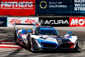 IMSA Long Beach FP2 Dries Vanthoor BMW 1-2 finish