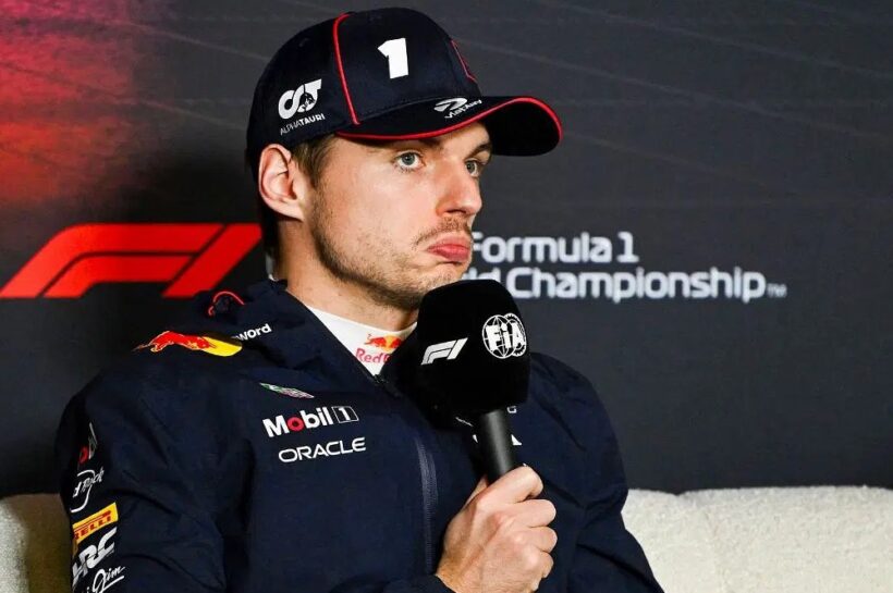 Max Verstappen criticized Red Bull driver swap with a social media reaction Verstappen criticizes Red Bull driver swap Liam Lawson Yuki Tsunoda Japanese Grand Prix