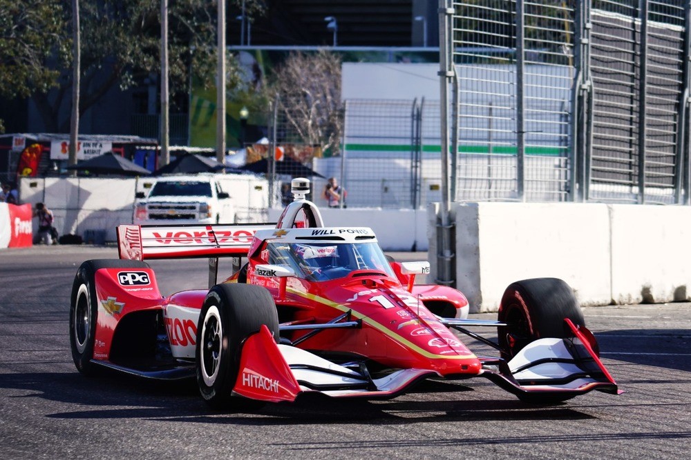 IndyCar Long Beach 2025 Friday's practice Will Power