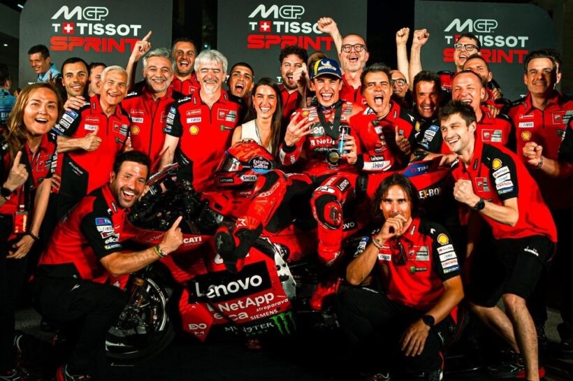 2025 Qatar MotoGP Sprint Race Results Marc Marquez wins championship lead