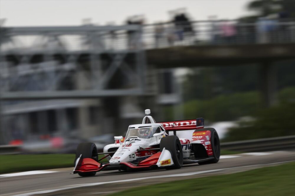 David Malukas tops Barber practice 2 amid changing conditions Barber practice 2,David Malukas,2025 IndyCar,AJ Foyt,Alex Palou
