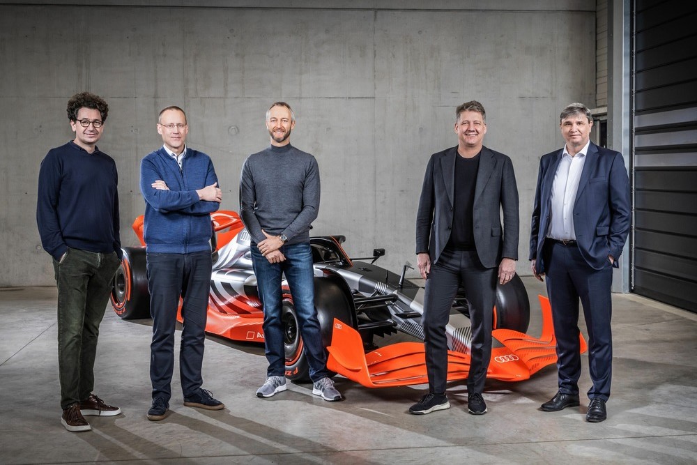Audi F1 Project CEO Adam Baker leaves in latest leadership changes Audi F1 Project,Audi Formula Racing GmbH,Adam Baker,Christian Foyer,Mattia Binotto