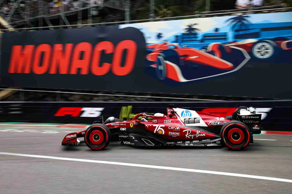 Monaco Grand Prix FP3 Results 2025 F1 Charles Leclerc Max Verstappen Lando Norris