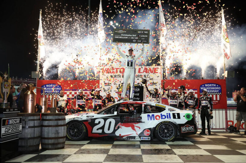 Christopher Bell takes first NASCAR All-Star Race win, edges Joey Logano to bag $1M