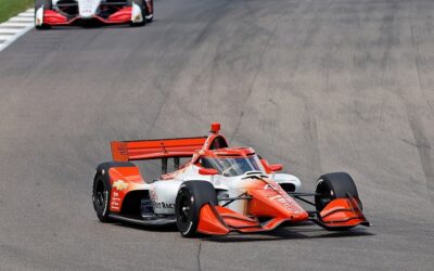 David Malukas Barber practice 2 2025 IndyCar