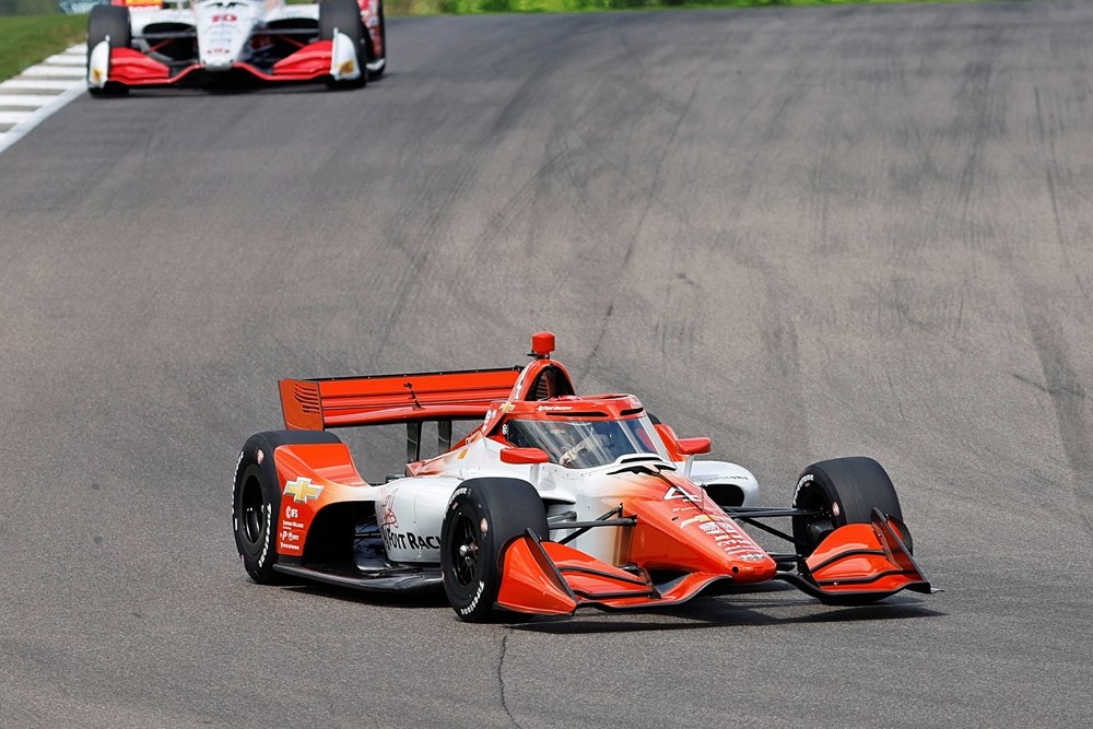 David Malukas tops Barber practice 2 amid changing conditions
