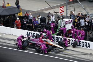 Indy 500 penalties Marcus Ericsson Andretti Global Prema Racing Indianapolis 500