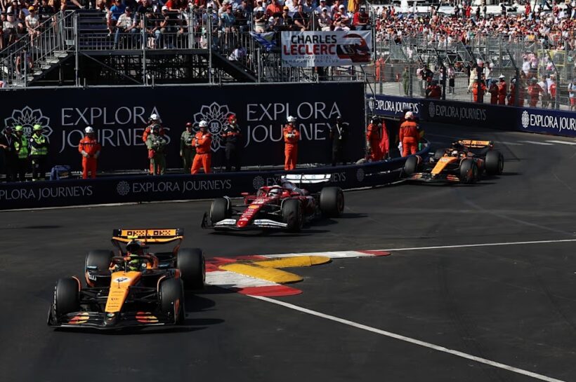 F1 Monaco Grand Prix 2025 Results Lando Norris Charles Leclerc Formula 1