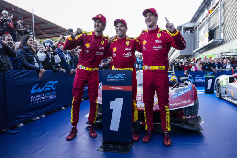 Ferrari holds off Alpine for Spa 6 Hours victory Spa 6 Hours Ferrari AF Corse Alpine 2025 FIA WEC Ferrari 499P