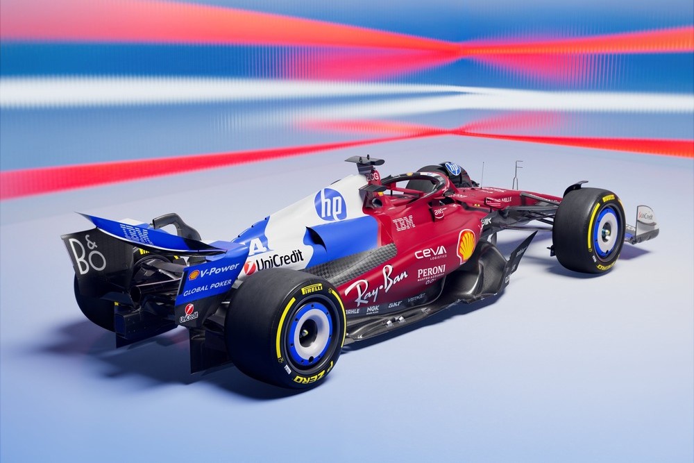 Special Ferrari Miami GP livery unveiled in celebration of title sponsor HP Ferrari Miami GP livery,Miami Grand Prix,HP