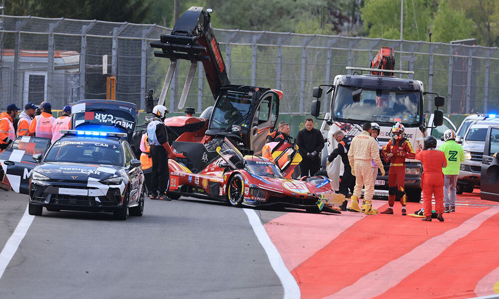 Porsche Penske fastest in chaotic Spa FP2 marred by 3 red-flags Spa FP2,Porsche Penske,Kevin Estre,6 Hours of Spa,2025 FIA WEC