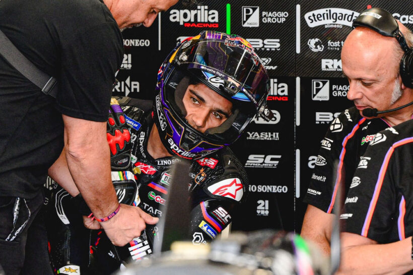 Jorge Martin contract Aprilia Racing British MotoGP 2025 MotoGP