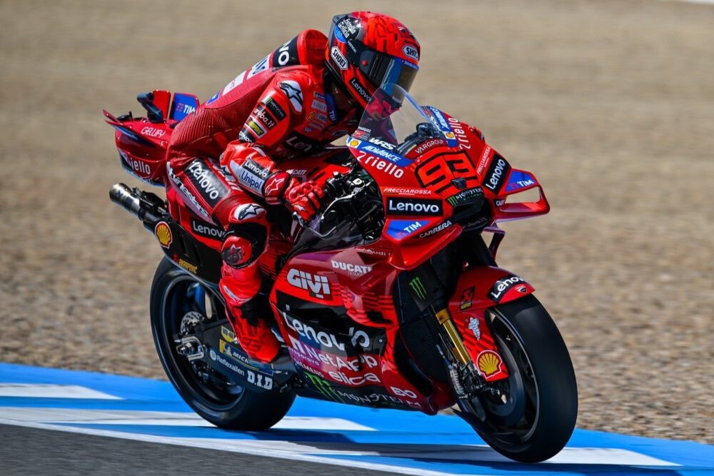 Le Mans MotoGP FP1: Marc Marquez leads Brad Binder