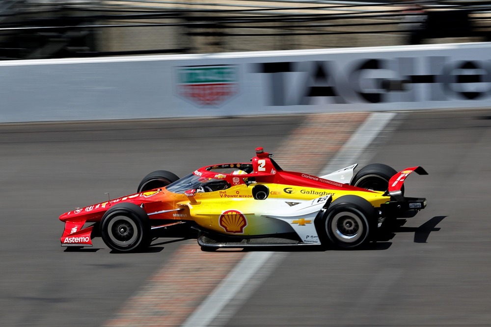 Josef Newgarden paces Indy 500 practice day 3 as Rasmussen spins