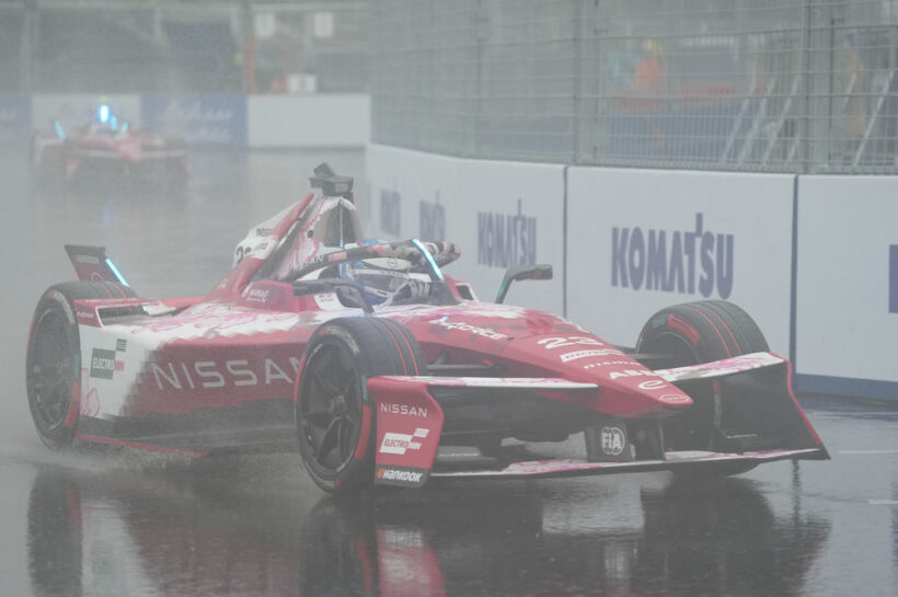 Oliver Rowland Tokyo E-Prix FP2 Formula E Nissan