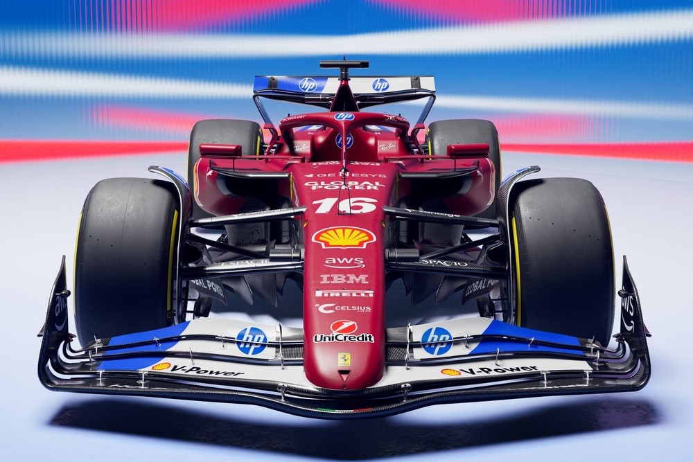 Special Ferrari Miami GP livery unveiled in celebration of title sponsor HP Ferrari Miami GP livery,Miami Grand Prix,HP