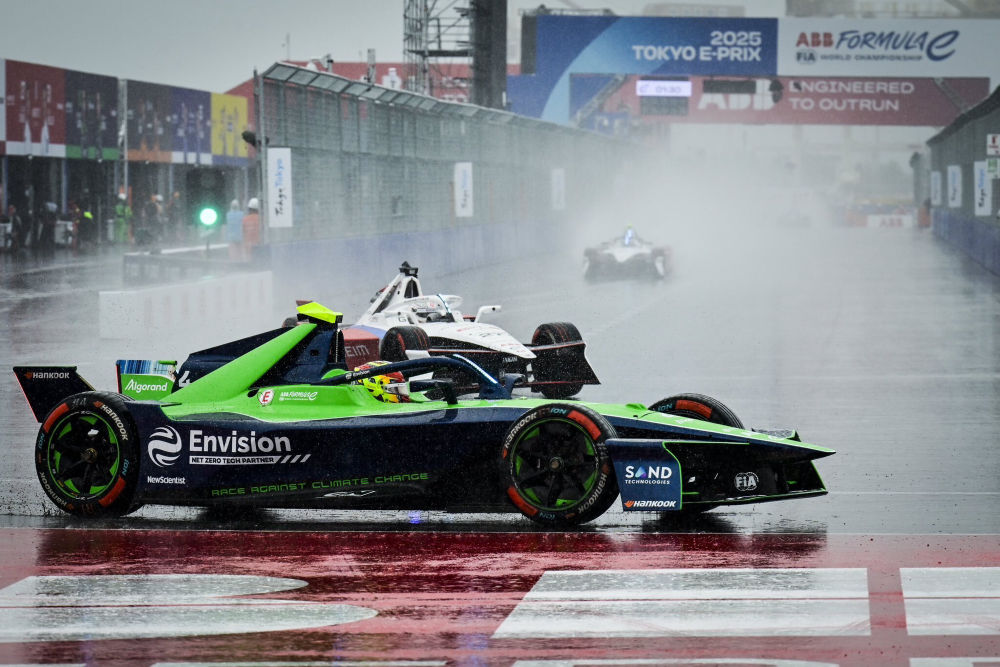 Rowland lands Tokyo E-Prix pole as Formula E cancels qualifying due to heavy rain Tokyo E-Prix pole,2025 Formula E,Oliver Rowland,cancellation of qualifying,Nissan