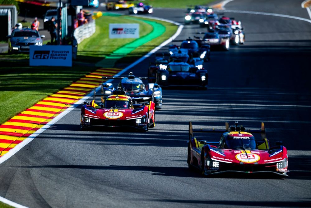 Ferrari holds off Alpine for Spa 6 Hours victory Spa 6 Hours,Ferrari AF Corse,2025 FIA WEC,Alpine,Ferrari 499P