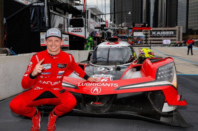 IMSA Detroit GP pole MSR Acura Nick Yelloly Ford Multimatic