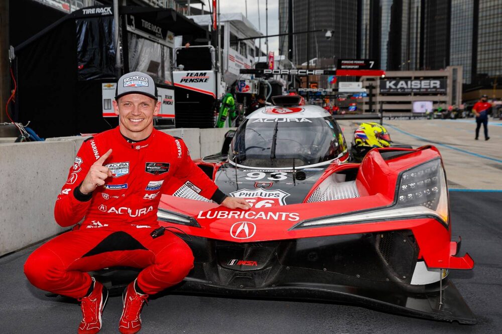 Yelloly storms to IMSA Detroit GP pole in MSR Acura front row lockout