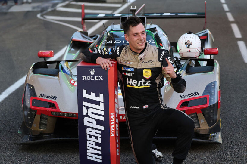 2025 24 Hours of Le Mans pole Alex Lynn Cadillac Hertz Team Jota