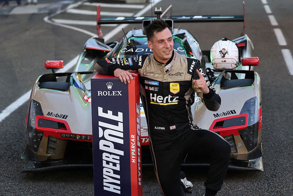 2025 24 Hours of Le Mans pole Alex Lynn Cadillac Hertz Team Jota