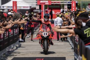 Misano WorldSBK 2025 Superpole Results Nicolo Bulega lap record grid penalty Toprak Razgatlioglu