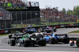 Canadian Grand Prix F1 fans fight