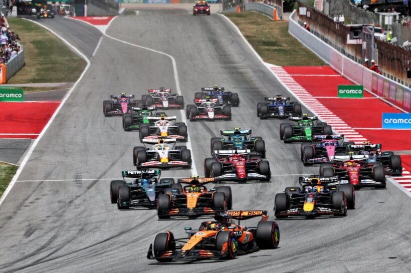 F1 Spanish Grand Prix Results 2025 Max Verstappen time penalty