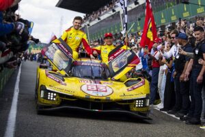 2025 Le Mans 24 Hours victory AF Corse Ferrari 499P Robert Kubica, Yifei Ye, Phil Hanson Porsche Penske