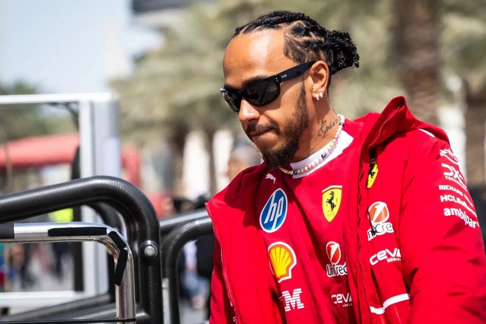Lewis Hamilton apologised ‘privately’ to presenter after tempered interview