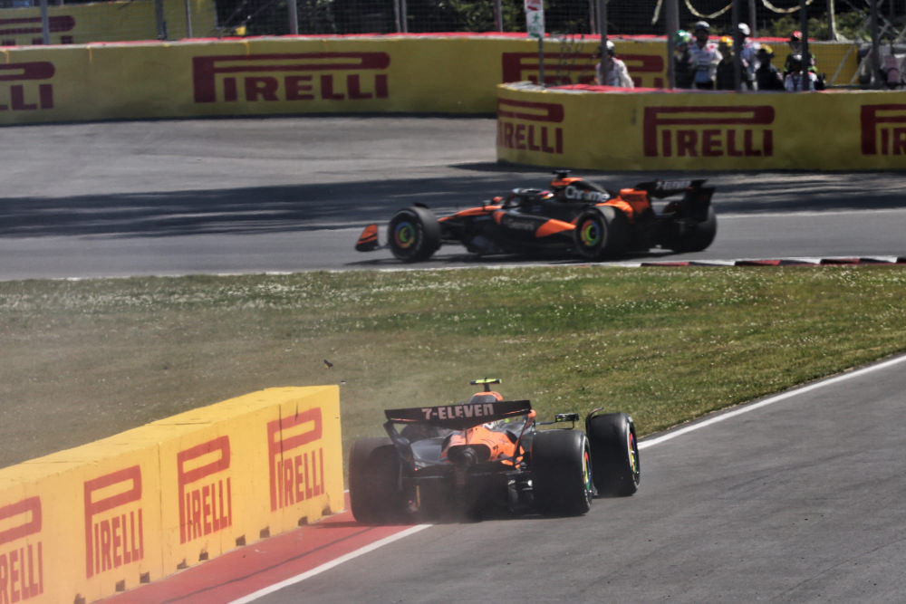 Canadian Grand Prix win,George Russell,McLaren collision,Kimi Antonelli,2025 F1