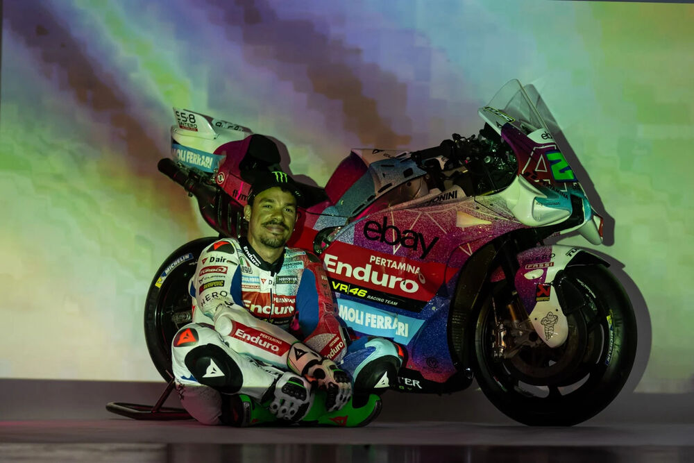 Valentino Rossi presents special VR46 livery for Mugello MotoGP VR46 livery,Mugello MotoGP,Valentino Rossi,Italian MotoGP,Cesare Cremonini