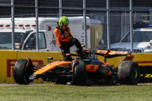McLaren collision F1 Canadian Grand Prix Oscar Piastri and Lando Norris